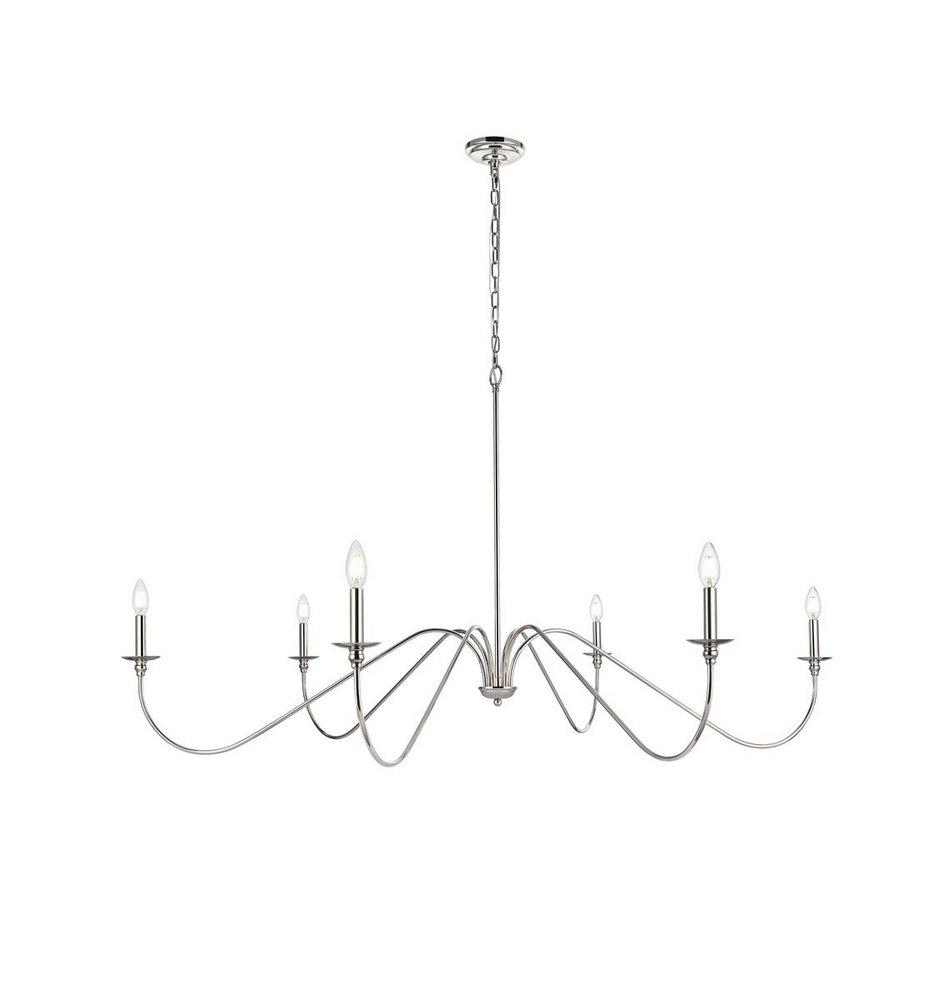 60 CHANDELIER POLISHED NICKEL 