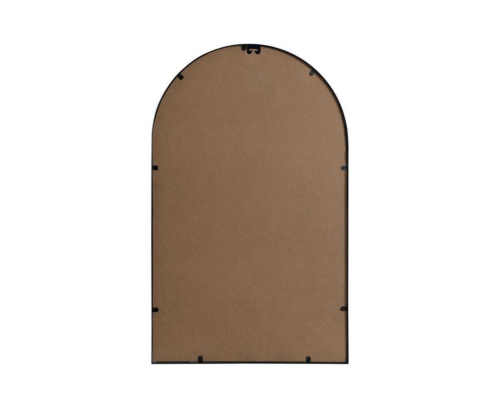 METAL FRAME ARCH MIRROR 22X36 BLACK 