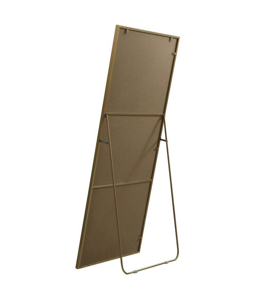 METAL FRAME RECTANGLE FULL LENGTH MIRROR 30X72 BRASS 
