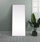 METAL FRAME RECTANGLE FULL LENGTH MIRROR 30X72 SILVER 