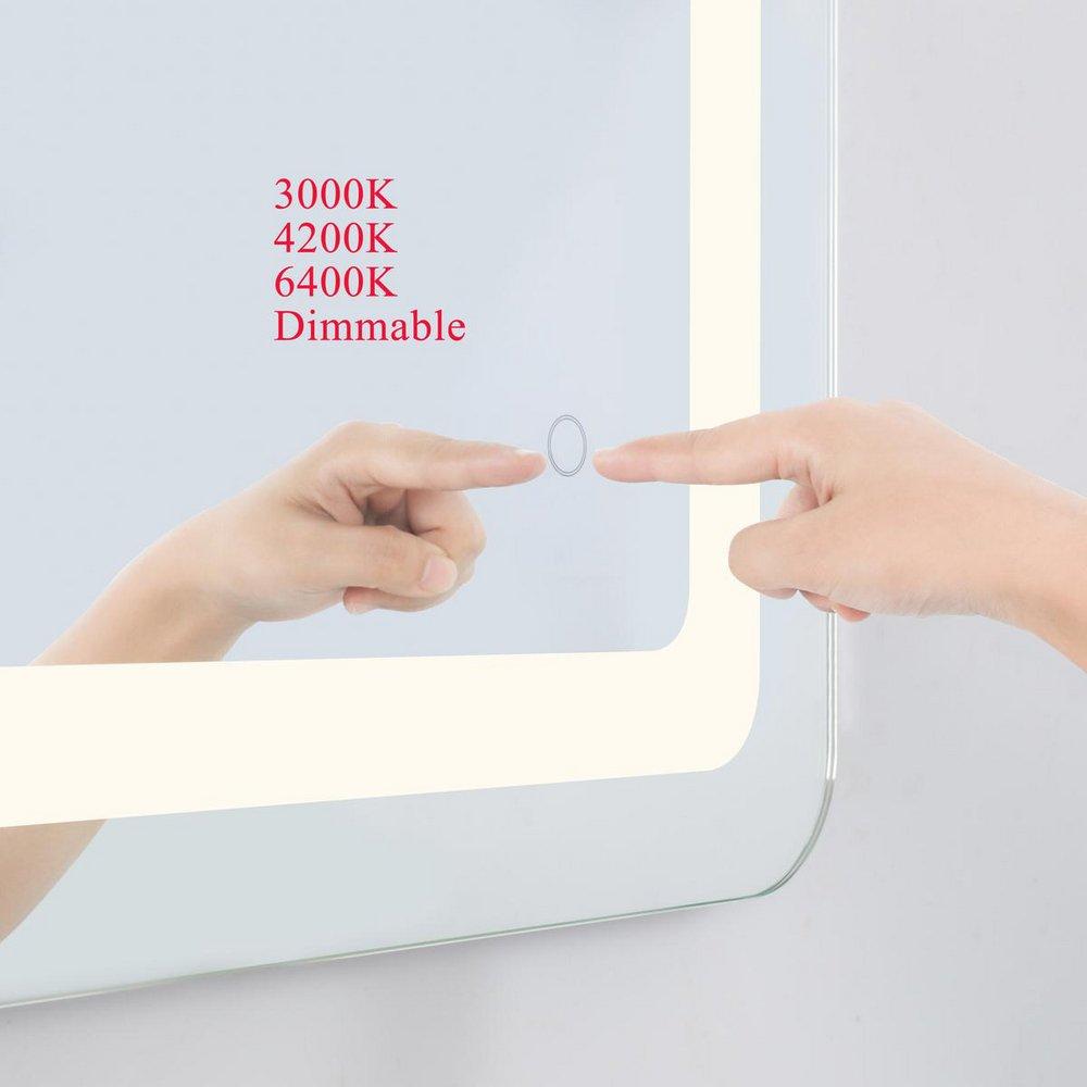 36INX40IN SOFT EDGE LED MIRROR 