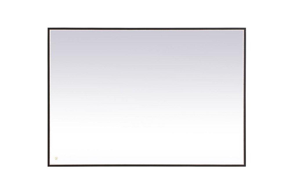 42X60 LED MIRROR W/ ADJUSTABLE COLOR TEMPERATURE 3000K/4200K/6400K BLACK 