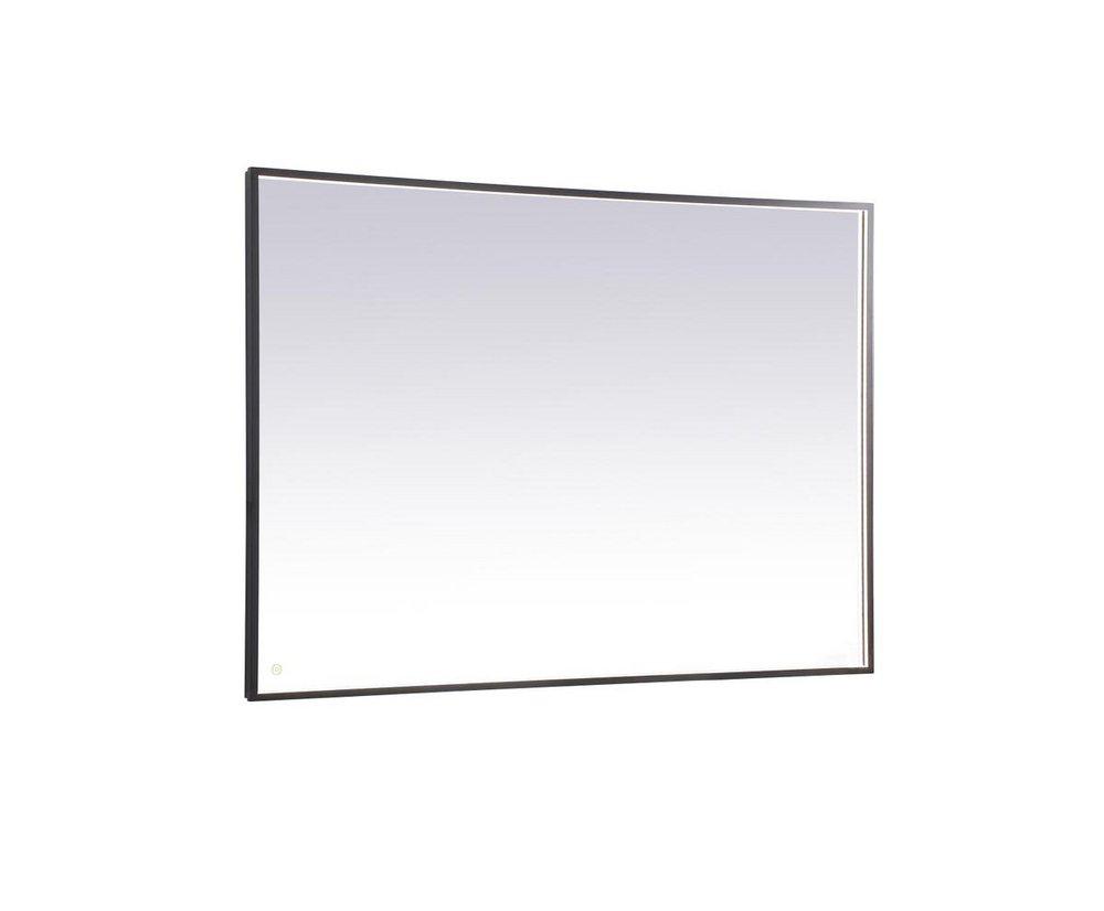 42X60 LED MIRROR W/ ADJUSTABLE COLOR TEMPERATURE 3000K/4200K/6400K BLACK 