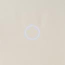 24 in. Oval Lighted Mirror in Satin Gold 