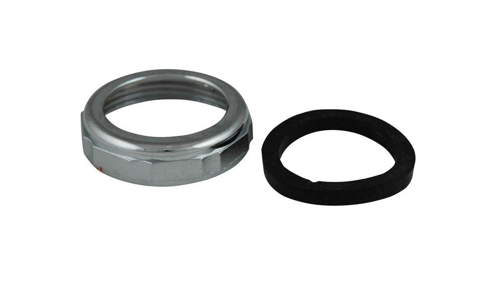 Keeney Polished Chrome Die-Cast Slip-Joint Nut with Washer 