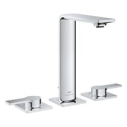 Two Handle Widespread Bathroom Sink Faucet in Chrome