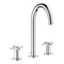 8-INCH WIDESPREAD 2-HANDLE L-SIZE BATHROOM FAUCET 1.2 GPM 