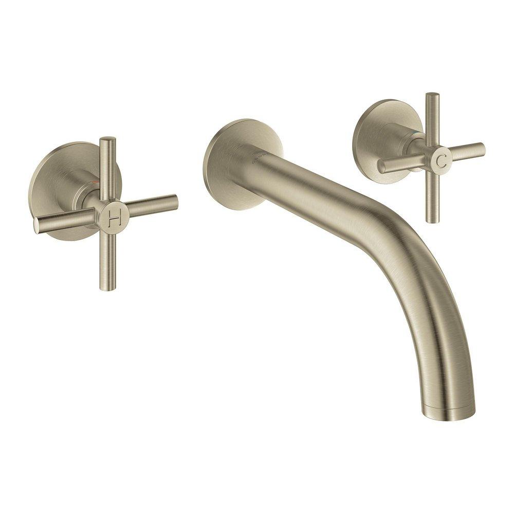 2-HANDLE WALL MOUNT FAUCET 1.2 GPM 