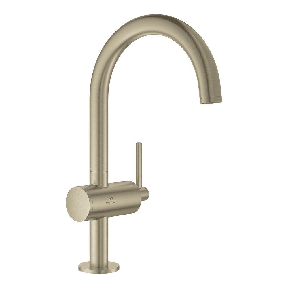 SINGLE HOLE SINGLE-HANDLE L-SIZE BATHROOM FAUCET 1.2 GPM 