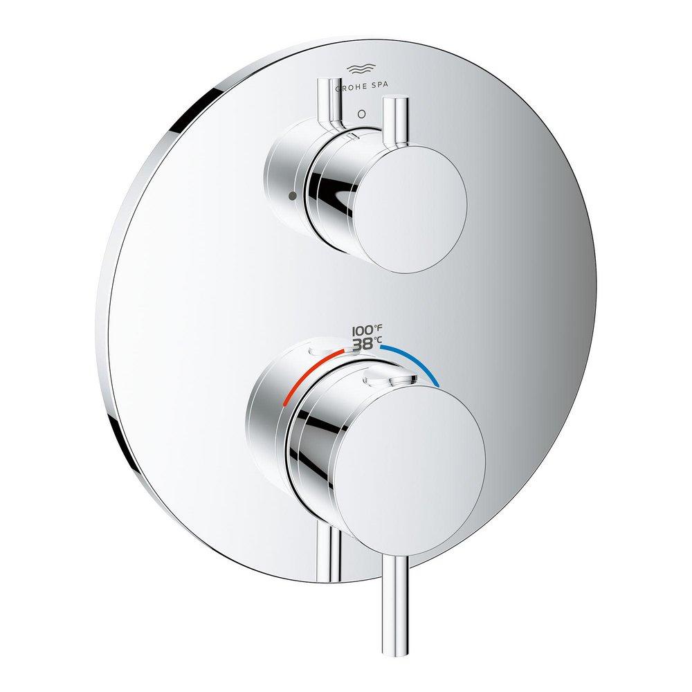 DUAL FUNCTION 2-HANDLE THERMOSTATIC VALVE TRIM 