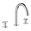 3-HOLE 2-HANDLE DECK MOUNT ROMAN TUB FAUCET 