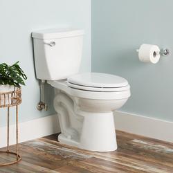 1.28 GPF Two Piece Elongated Toilet with 12" Rough-In and Left Hand Lever - Seat Included