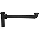 Keeney Black Slip-Joint End Outlet Waste in Black