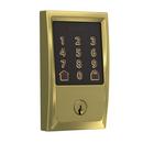 Smart Wifi Deadbolt with Keypad in Satin Brass 