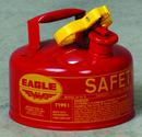 Eagle Red Gasoline Safety Can with Funnel in Red 