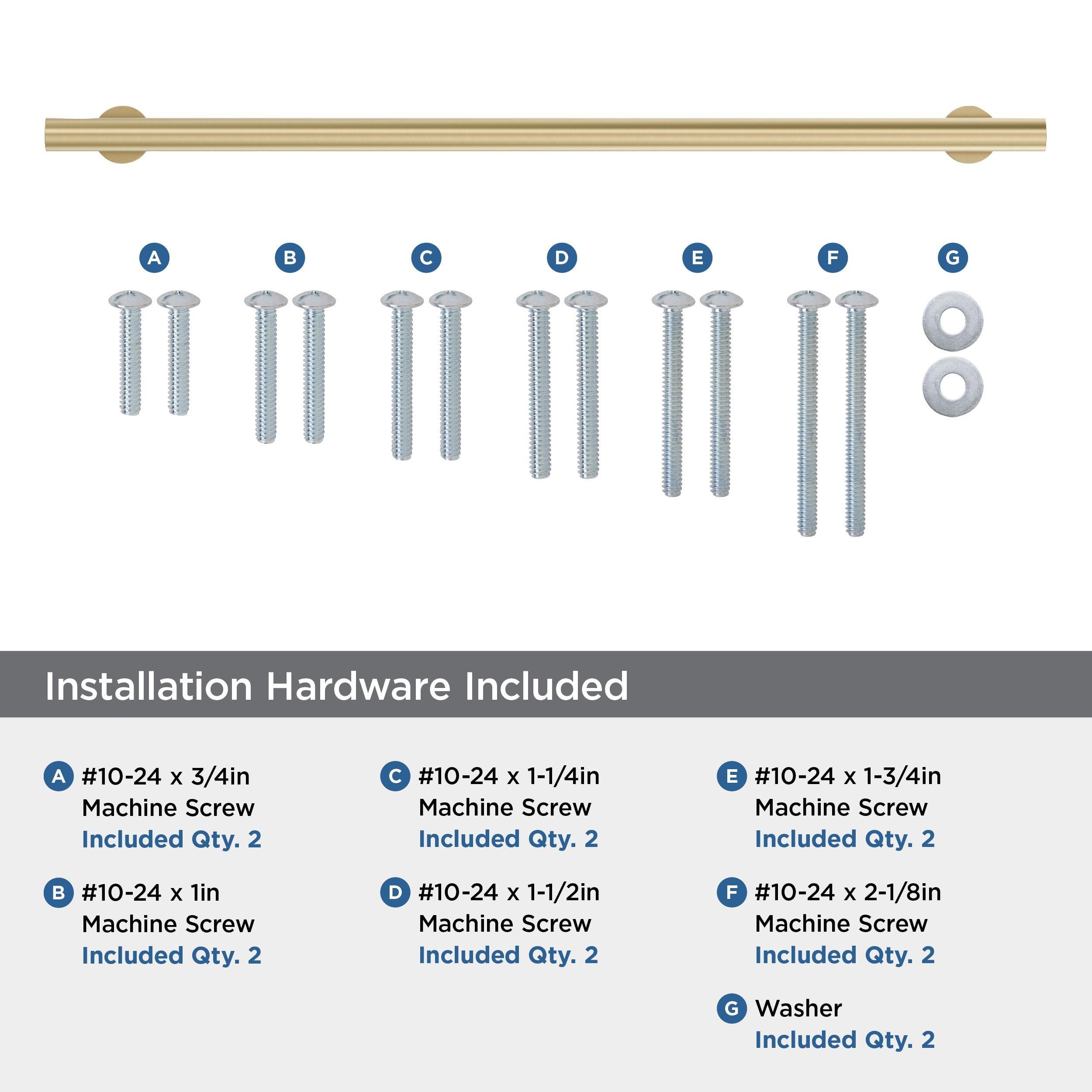 Amerock Champagne Bronze 18 in. Center-to-Center Appliance Pull 