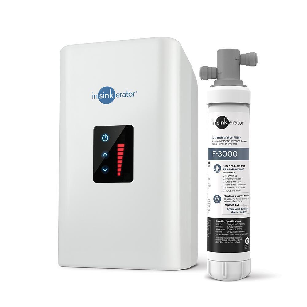 DIGITAL INSTANT HOT WATER TANK AND F-3000S FILTRATION SYSTEM 