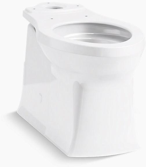 KOHLER White Elongated Toilet Bowl 