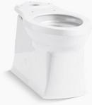 Elongated Skirted Toilet Bowl in White