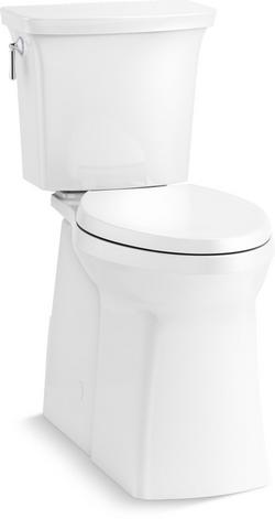 1.28 gpf Elongated Two Piece Toilet in White