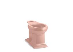 Elongated Toilet Bowl in Peachblow