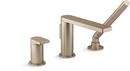 KOHLER Vibrant Brushed Bronze Single Handle Roman Tub Faucet 