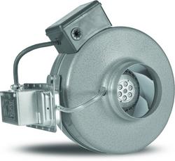 4 in. 220 CFM In-Line Centrifugal Blow Fan (115 V - 1 HP - 60 Hz) with Pressure Switch