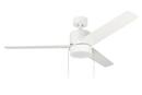 RP Lighting White 52 in. 3-Blade Indoor Ceiling Fan 