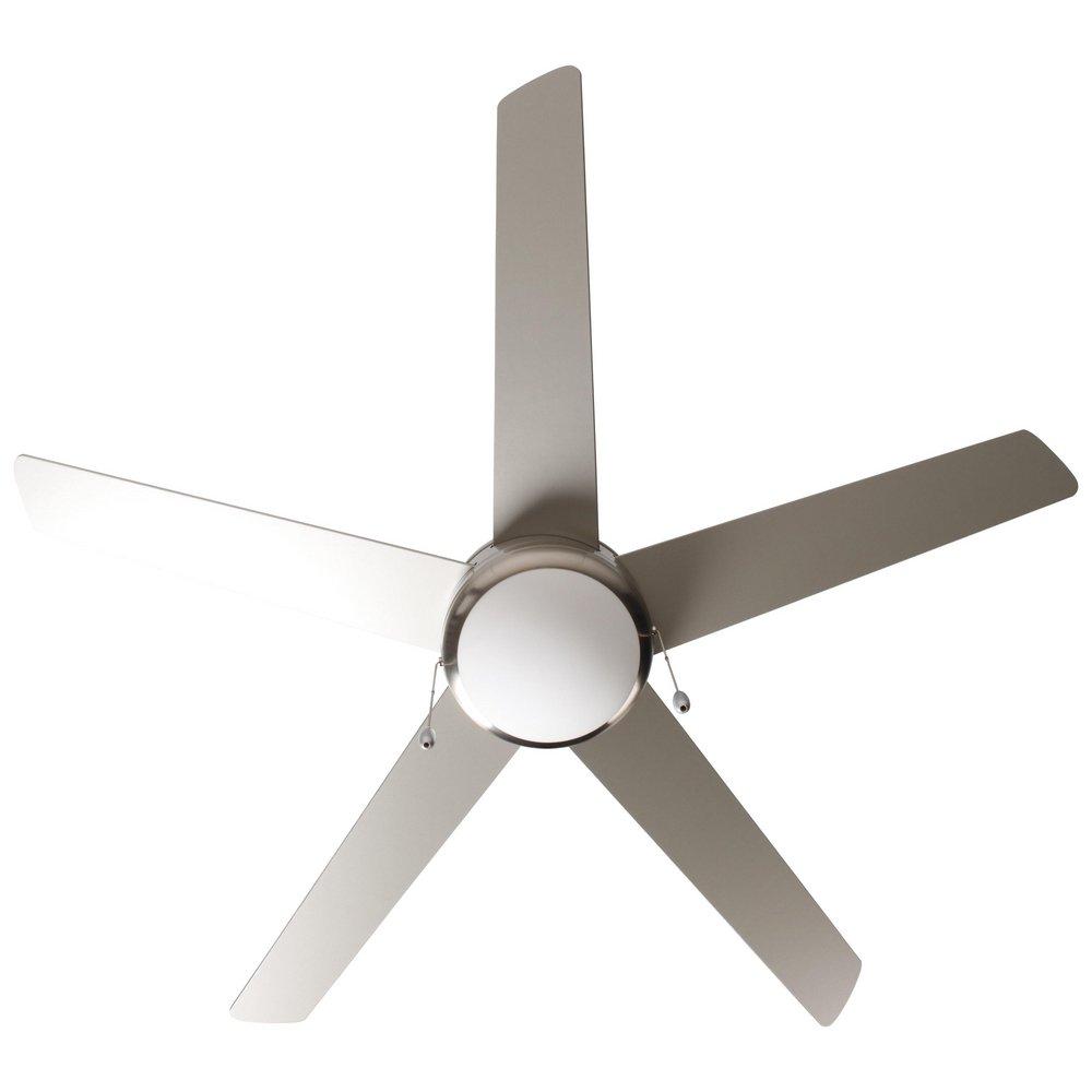 RP Lighting Brushed Nickel 52 in. 5-Blade Indoor Ceiling Fan 