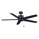 52 in. 5-Blade Indoor Ceiling Fan in Matte Black/Matte Black