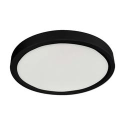 7 in. High Output Ultra Slim Round Disc, Wet Listed in Black