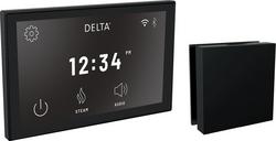 SteamScape&trade; Deluxe System Square Digital Steam Package in Matte Black