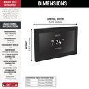 SteamScape&trade; Digital Interface in Matte Black 