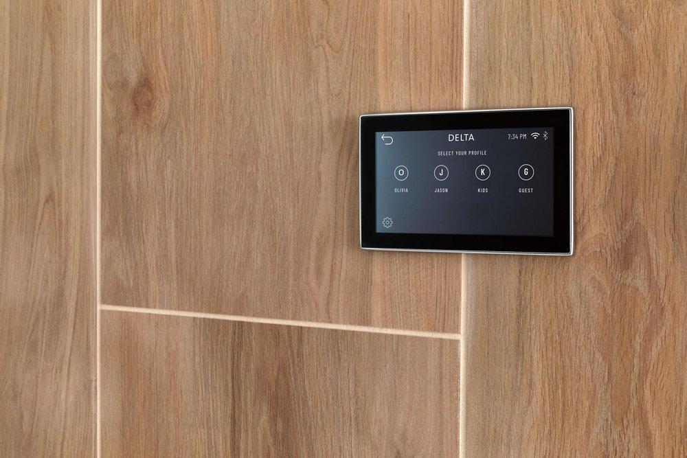 Digital Interface in Polished Nickel 