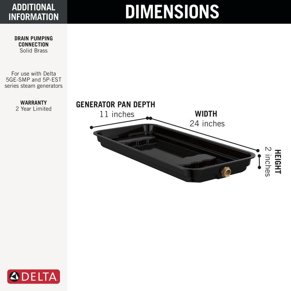 DELTA UNIVERSAL SHOWERING COMPONENTS: GENERATOR PAN 