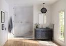 Tilt-Up Wood Shower Seat with Mounting Brackets in Stainless Steel 