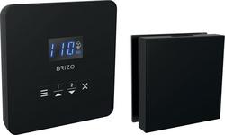 Steam Bath Control in Matte Black