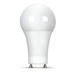 8.8W A19 LED  GU24  Non-Dimmable Bulb (Pack of 4)
