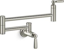 Wall Mount Pot Filler in Vibrant&reg; Polished Nickel