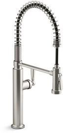 KOHLER Vibrant® Stainless Single Handle Pre-Rinse Pull Down Kitchen Faucet 