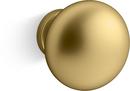 Cabinet Knob in Vibrant Brushed Moderne Brass