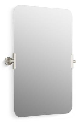 20 x 30 in. Rectangular Mirror in Vibrant Brushed Nickel