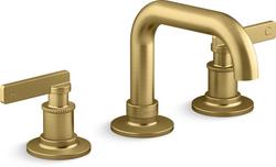 Two Handle Widespread Bathroom Sink Faucet in Vibrant&reg; Brushed Moderne Brass