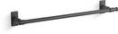 18 in. Towel Bar in Matte Black 