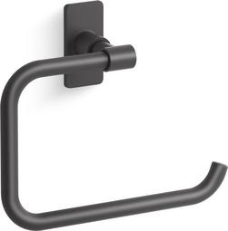 Towel Ring in Matte Black