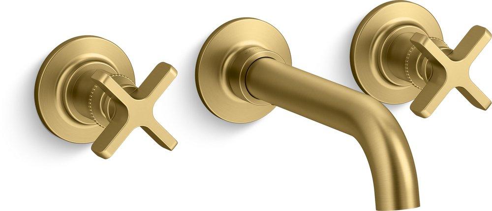 CASTIA 2H WALL MOUNT LAVATORY FAUCET 