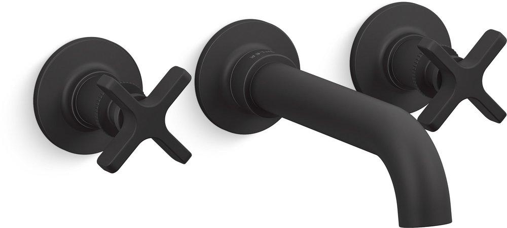 CASTIA 2H WALL MOUNT BATH FILLER TRIM 