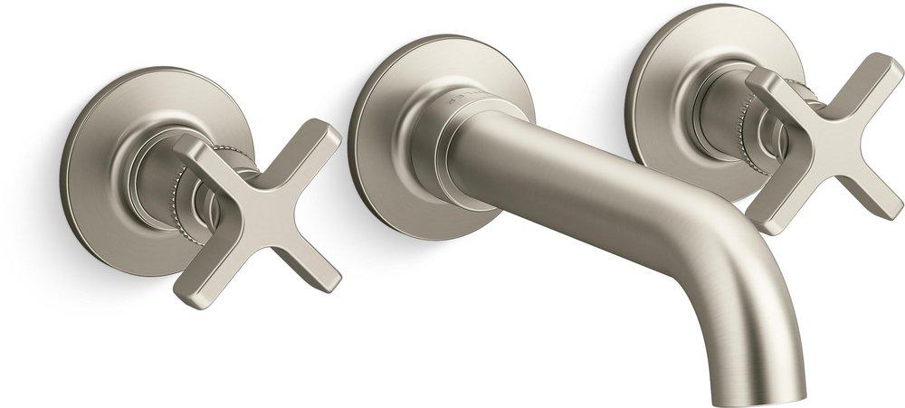 CASTIA 2H WALL MOUNT BATH FILLER TRIM 