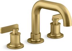 Two Handle Roman Tub Faucet in Vibrant&reg; Brushed Moderne Brass (Trim Only)