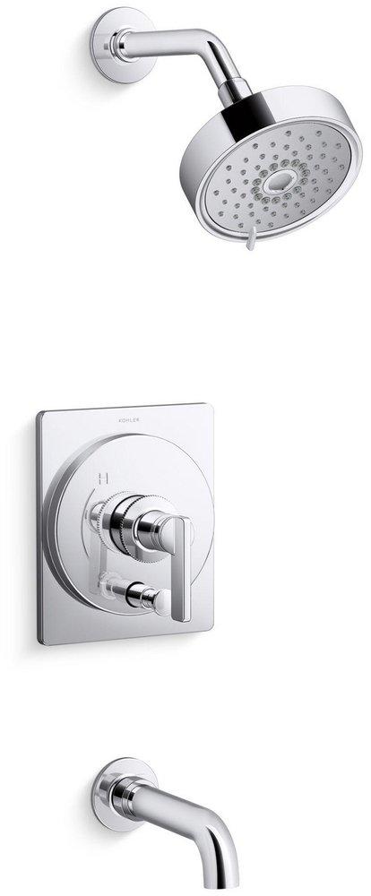 KOHLER Polished Chrome Single Handle Multi Function Bathtub & Shower Faucet (Trim Only) 